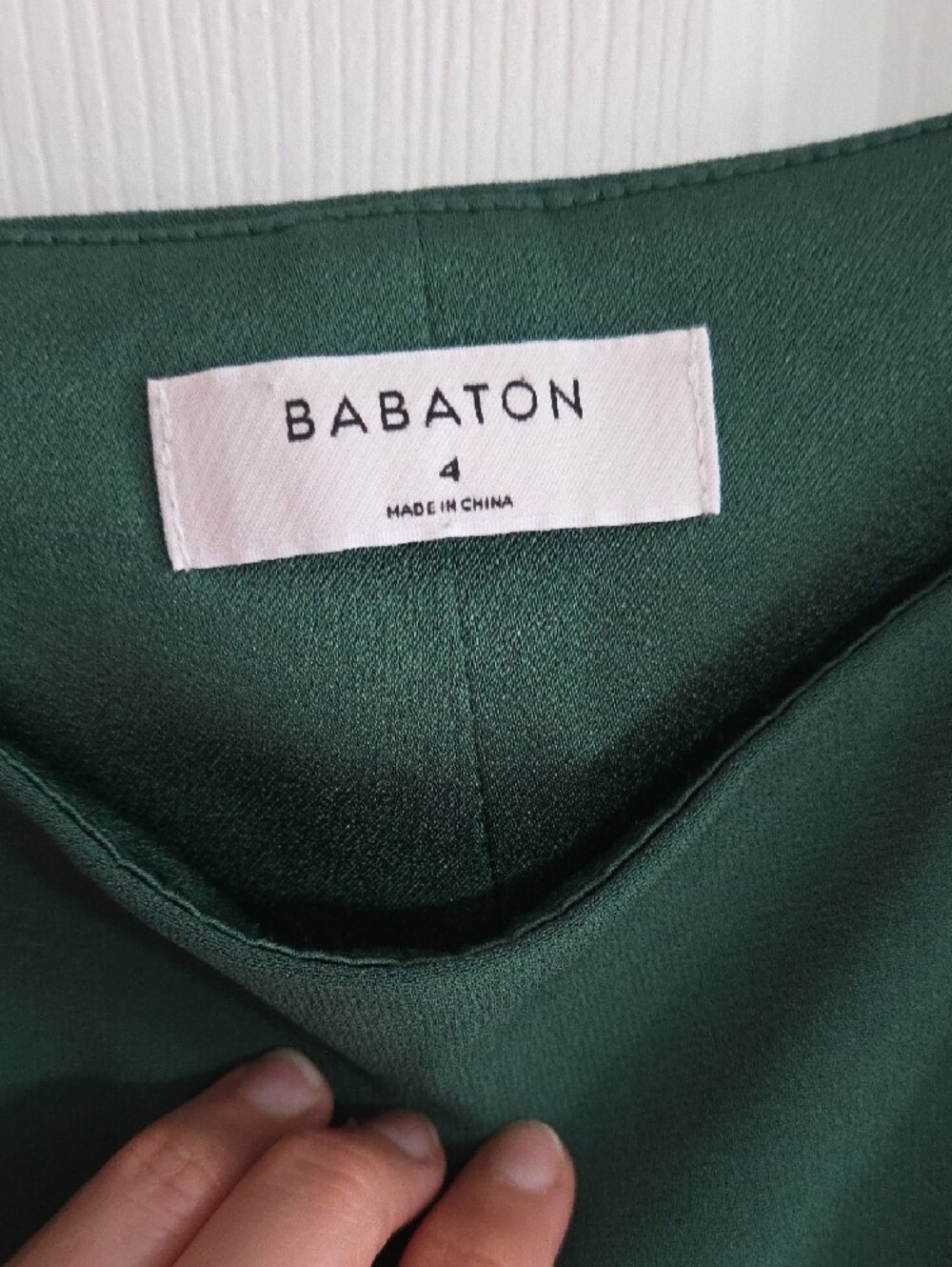 Babaton Marvin Mini Dress Sz 4 - Picture 4 of 6